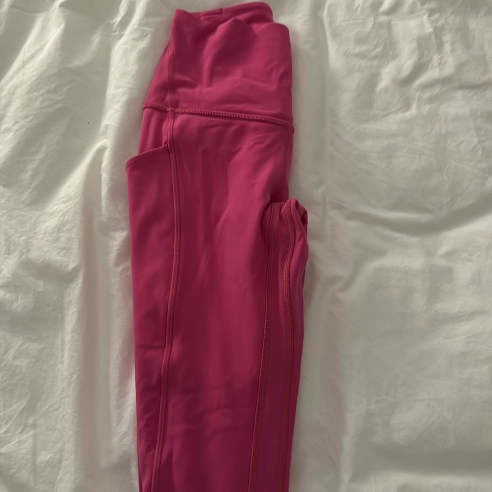 sonic pink lululemon align leggings